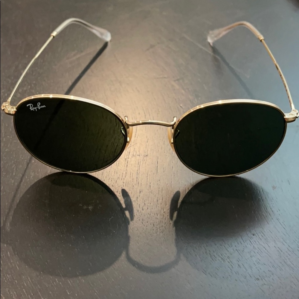 Ray Ban round metal women’s sunglasses